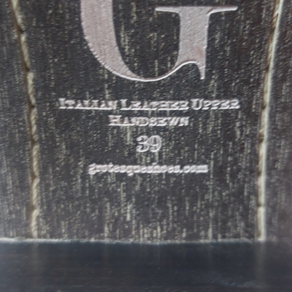 Grotesque Italian leather boots eu 39 - Picture 3 of 7